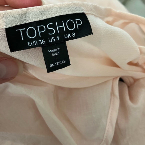 Blush lace TopShop dress - Picture 6 of 6